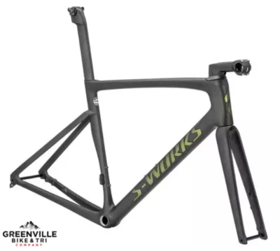 Conjunto de Quadros Secialized S-Works Tarmac SL7 58cm 2023 - RTP Carbono / Camaleão - NOVO - Imagem 1 de 4