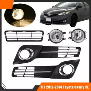 Juego de 5 luces antiniebla de parachoques delantero inferior para Toyota Camry SE 2012 2013 2014 - Imagen 1 de 14