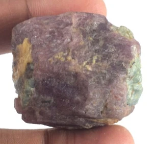 Greenish Red Ruby Zoisite 350 Ct Natural Gemstone Rough Collection Specimen - Picture 1 of 5