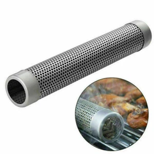 NEU 12zoll Räucherröhre Gasgrill Räucherbox Tube Smoker Grill Pellet Smokerröhre - Bild 1 von 7