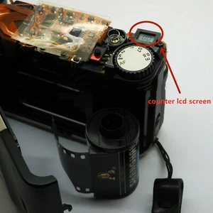 Original NEW Top Cover Counter LCD Display Screen For CONTAX TVS TVS2 TVS II - Picture 1 of 3