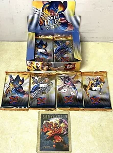 Fleer Ultra Marvel X-Men WalMart 1995 esclusivo confezione da 1 inserto raro - Foto 1 di 5