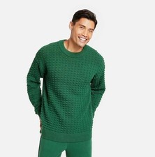Green Crewneck Sweaters for Men for 