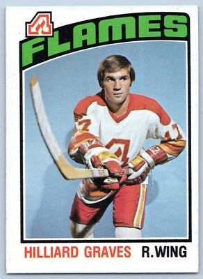 HILLIARD GRAVES 1976-77 O-PEE-CHEE 76-77 NO 273 NRMINT+           53409 - Image 1 of 2