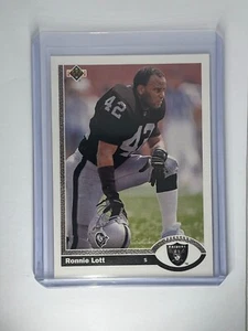 1991 Upper Deck #544 Ronnie Lott Los Angeles Raiders - Bild 1 von 2