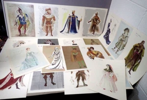 Rare Costume Design 21 Print Portfolio Stratford Festival Of Canada 1950s/60s - Picture 1 of 24