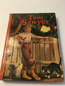 Tom Sawyer by Mark Twain Vintage Hardcover 1944 By Whitman Publishing Co 2127 - Picture 1 of 7