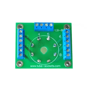 8-Pin Tube Sockets Experiment Boards for Tube Project Diy Prototype Test Amp - Picture 1 of 3