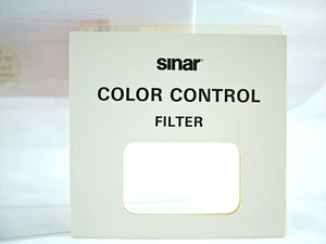 SINAR VIEW CAMERA 4X4 CC05Y COLOR CONTROL FILTER (NEW) - Picture 1 of 1