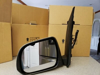 Espejo retrovisor puerta lateral izquierdo del conductor Toyota Sienna 2011-2014 eléctrico térmico NUEVO BLANCO Foto 1 de 4