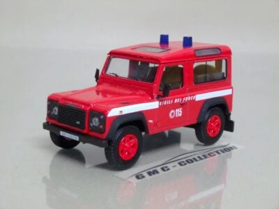 LAND ROVER DEFENDER 90 ViGiLi DEL FUOCO MOTORAMA CARARAMA HONGWELL 1/43 - Immagine 1 di 3