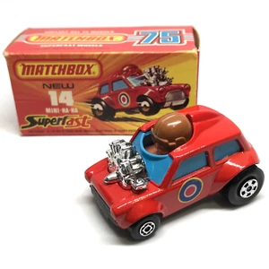 Lesney Matchbox Superfast No. 14 Mini-Ha-Ha 1975 Red - Made In England W/Box - Picture 1 of 19