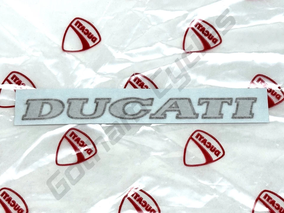 OEM Ducati 748 916 Headlight Front Nose Fairing / Rear Tail Cowl Sticker Decal - Image 1 of 1