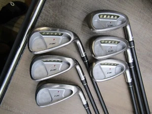 TaylorMade RAC OS Iron Set 4,x,6,7,8,9+PW RH Factory Ultralite Graphite Regular - Picture 1 of 13