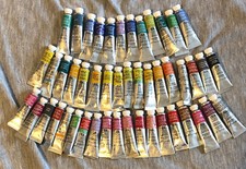 LOT of 48 tubes  Winsor & Newton Professional Artist Watercolors - 5ml BRAND NEW