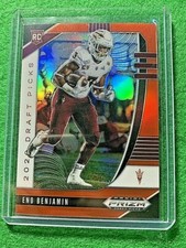 ENO BENJAMIN PRIZM ORANGE ROOKIE CARD JERSEY #3 CARDINALS 2020 Prizm DP SP RC 