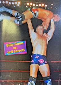 1999 Magazine Illustration luchador profesional Billy Gunn vs Jeff Jarrett - Imagen 1 de 1