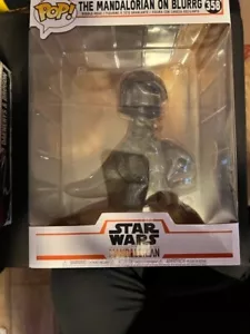 Funko Star Wars: The Mandalorian en Blurrg ¡Pop de lujo! Figura de vinilo 358 - Imagen 1 de 2