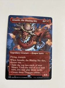 Atsushi, The Blazing Sky Magic The Gathering Kamigawa Neon Dynasty - Bild 1 von 3
