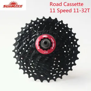 Sunrace 11 Speed Road Bike Freewheel Bicycle Cassette 11-28/32/36T - Picture 1 of 39