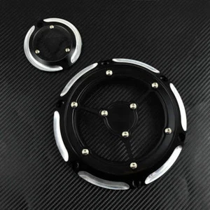 Chrome 6 Holes Derby Cover Timing Timer Covers Fit For Harley Sportster XL 04-20 - Picture 1 of 5