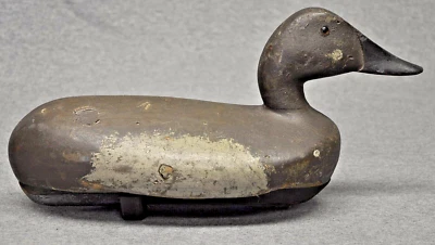 Señuelo de gallina Dan Scrivens con respaldo de lona señuelos de pato OP ojos de vidrio bonito BOBTAIL AÑOS 20 Foto 1 de 4