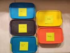 NEW Tupperware Lunch It Divided Container Multiple Colors 4 Cups FREE US SHIP