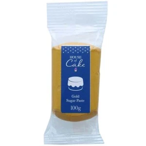 House Of Cake Metallic Sugar Paste 100g - 2 Colours - Picture 1 of 1