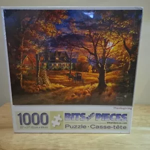 Bits and Pieces "Thanksgiving" 1000-teiliges Puzzle 20 Zoll x 27 Zoll versiegelt - Bild 1 von 6
