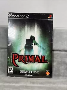 Primal Demo Disc - Sony Playstation 2 - Not for Resale- PS2 - Picture 1 of 2