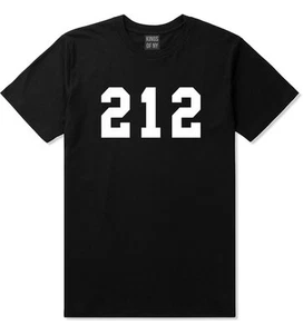 Kings Of NY 212 718 Zip Code Short Sleeve T-Shirt tshirt New York - Picture 1 of 5