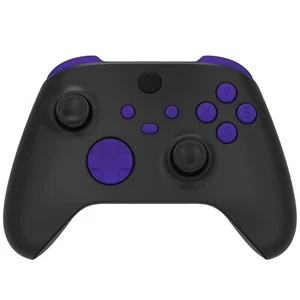 Controller Xbox Series X/S viola pulsante pieno kit di sostituzione ABXY D-Pad - Foto 1 di 7