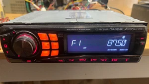 ALPINE CDA-9854R Ricevitore CD  BBE OUT 4V x3 receiver high-end 50w x4 - Foto 1 di 13