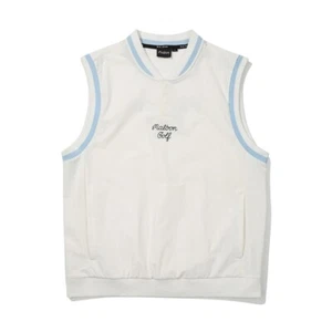 Malbon Golf Henley Neck Woven Vest - Picture 1 of 10