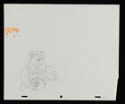 Warner Bros. "Looney Tunes" Fred Flintstone 10.5x12.5 Original Sketch