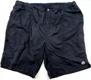 Novara Radfahren gepolsterte gefütterte Shorts Herren XXL schwarz Cargo Nylon Mountainbiken - Bild 1 von 11