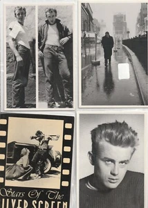 James Dean 4 postcards NEW Elizabeth Taylor Giant Times Square - Photo 1/3