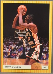 1993 Classic Draft Picks tarjeta coleccionable de baloncesto Tony Dunkin de la NCAA #26 - Imagen 1 de 2
