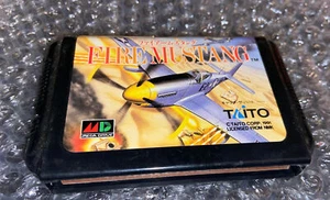 Fire Mustang Cartridge ONLY [Sega Mega Drive JP ver] Used TESTED - Picture 1 of 5