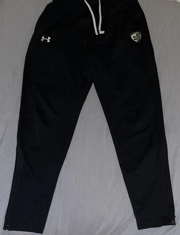 USF Bulls Team Issued Under Armour Pants South Florida Training Black Large Cover