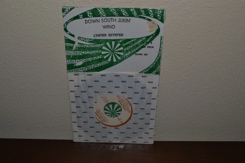 Lynyrd Skynyrd MEGA-RARE 45 SEALED Long Sleeve 1978 WINO / DOWN SOUTH JUNKIN' SS - Image 1 of 4