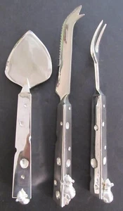 Mouse and Cheese Serving Set - Silverplated, 3-pc - Picture 1 of 13