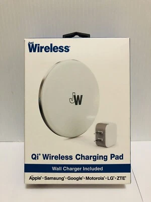 Just Wireless Qi Certified Wireless Charger Pad Wall Charger and Cable Included - Image 1 of 3