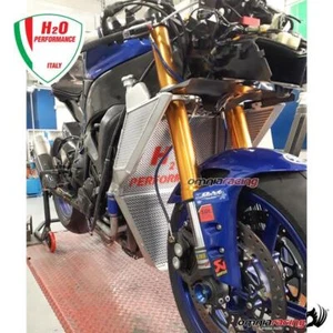 H2O EVO racing oversize radiator water & oil cooler Yamaha R6 supersport 2017> - Picture 1 of 5