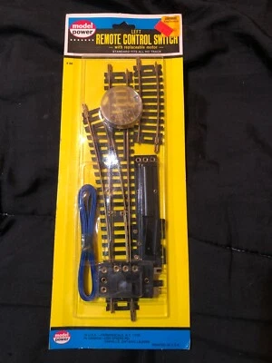 Vintage Model Power HO Track Remote Control Switches Brass Rail Left Hand #50 - Image 1 of 3