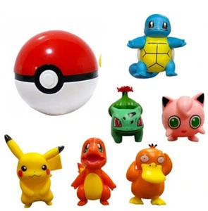 Sammelfiguren f. Pikachu/Pokemon* Fans. 6er Set. Geschenk Geburtstag Mitgebsel - Bild 1 von 13