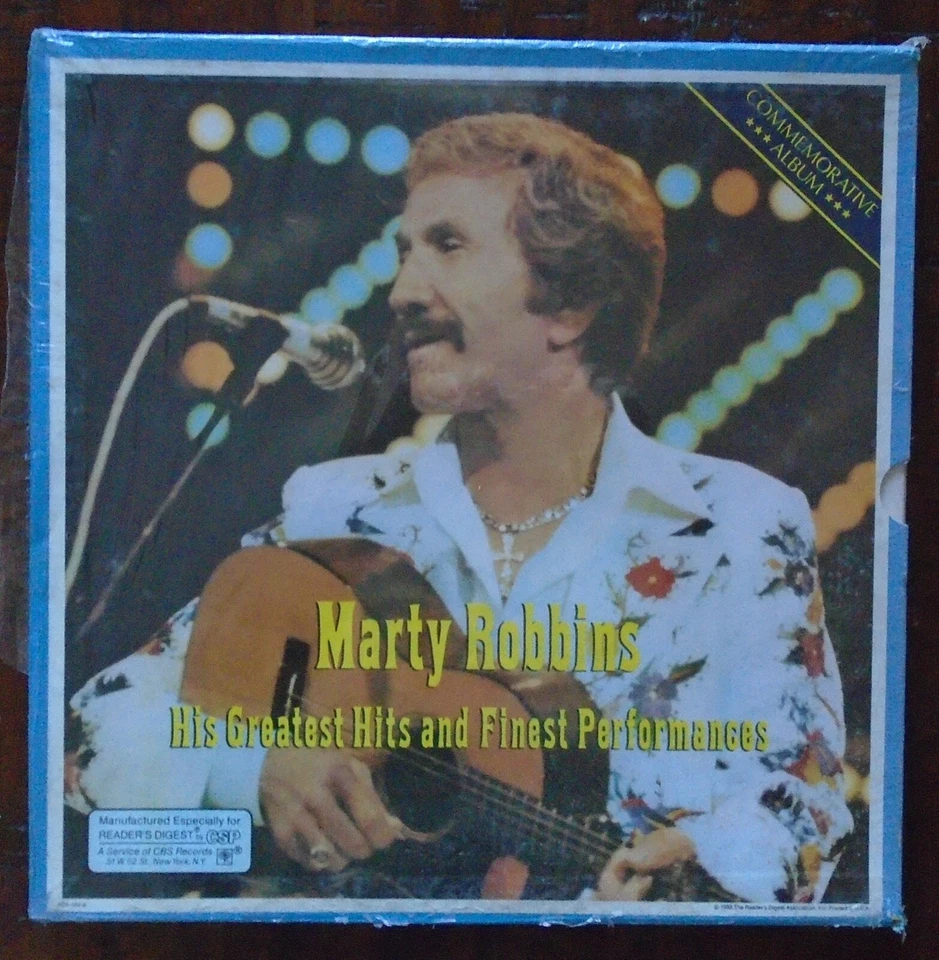MARTY ROBBINS, His Greatest Hits & Finest [Reader's Digest] New Sealed 5LP Boxed - Image 1 of 1