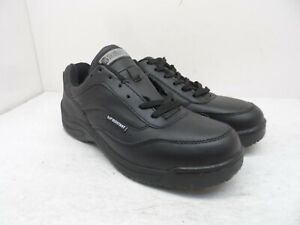 SkidBuster Women's Service Athletic Slip Resistant Work Shoes S5075 Black 10W