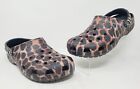 Crocs Mens Classic Animal Cheetah Zebra Print Clogs Size 12 Slip On Shoes