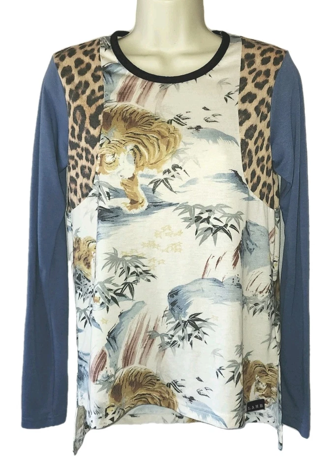 L.A.M.B. Top LAMB Burton Dryride Animal Estampado Tigre S Foto 1 de 4